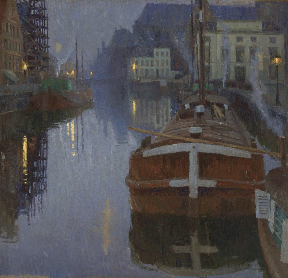 Albert Baertsoen, Ghent, In the Evening