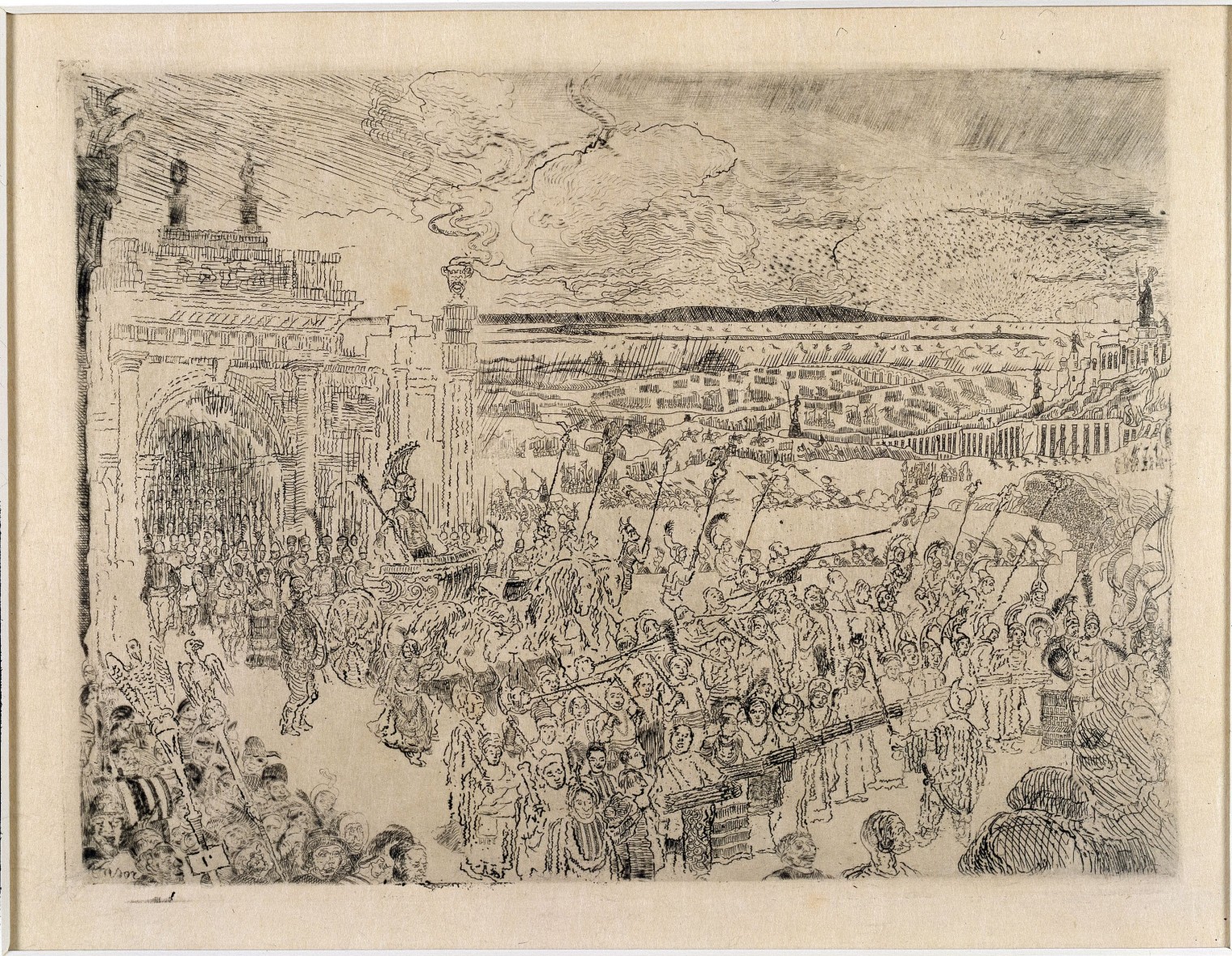James Ensor, Roman Victory, 1889, collection MSK, inv. 1998-B-78