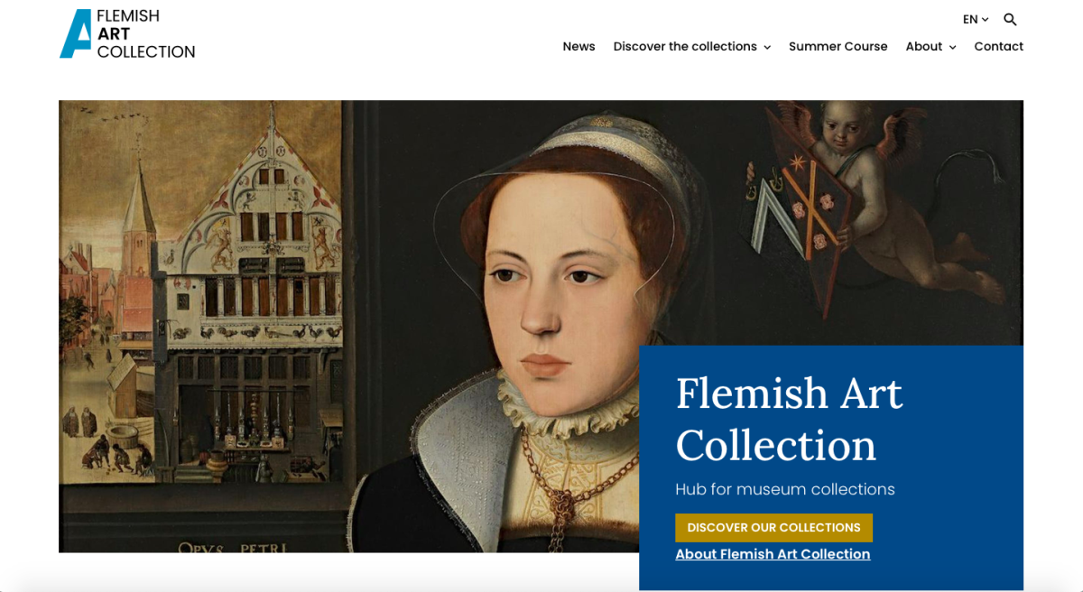 New website Flemish Art Collection