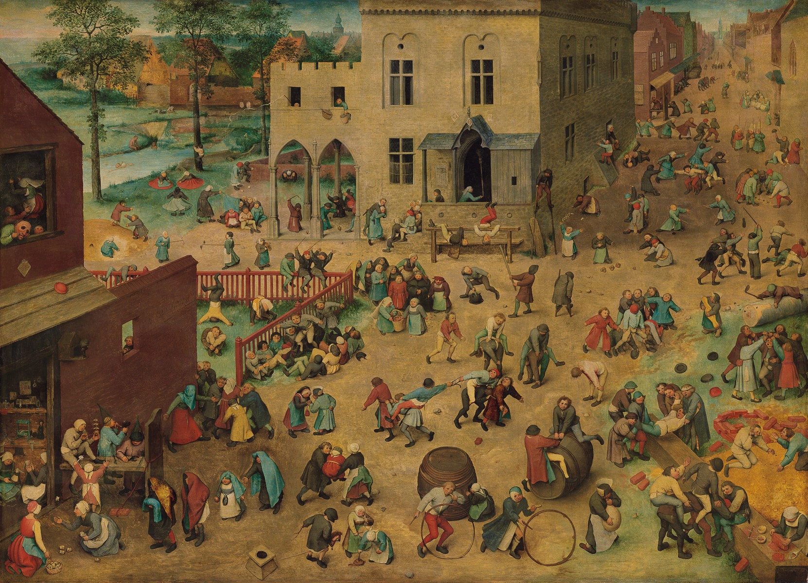 Pieter Bruegel de Oude, De Kinderspelen
