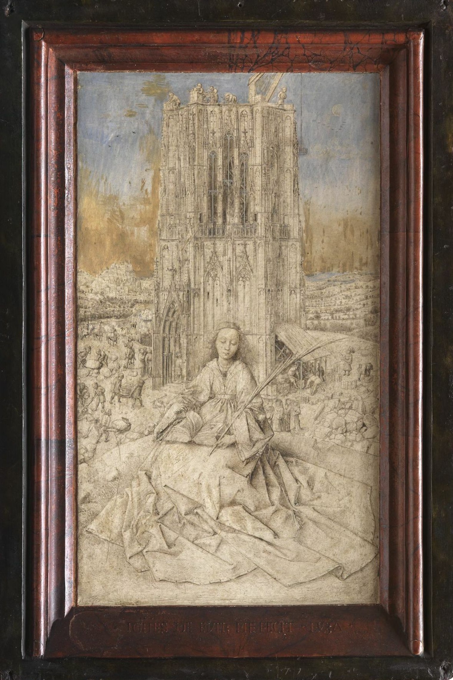 Jan Van Eyck, Saint Barbara