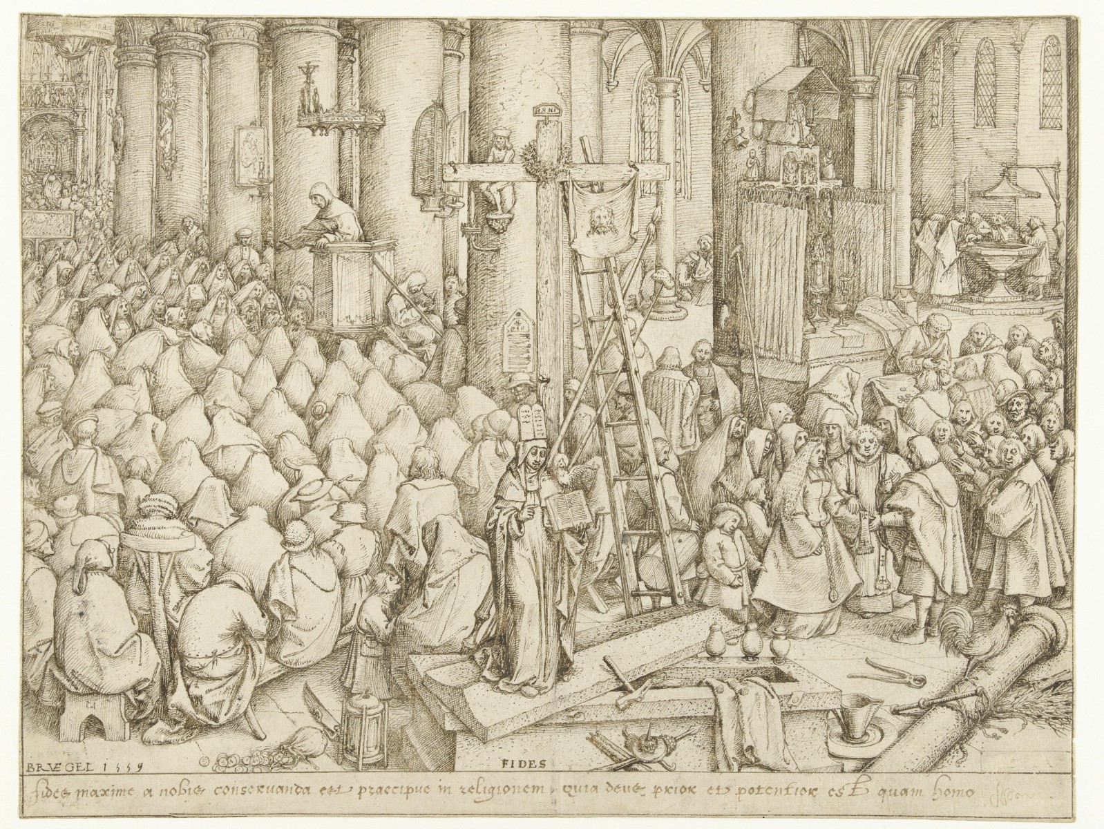 Pieter Bruegel de Oude, Fides (Het geloof)