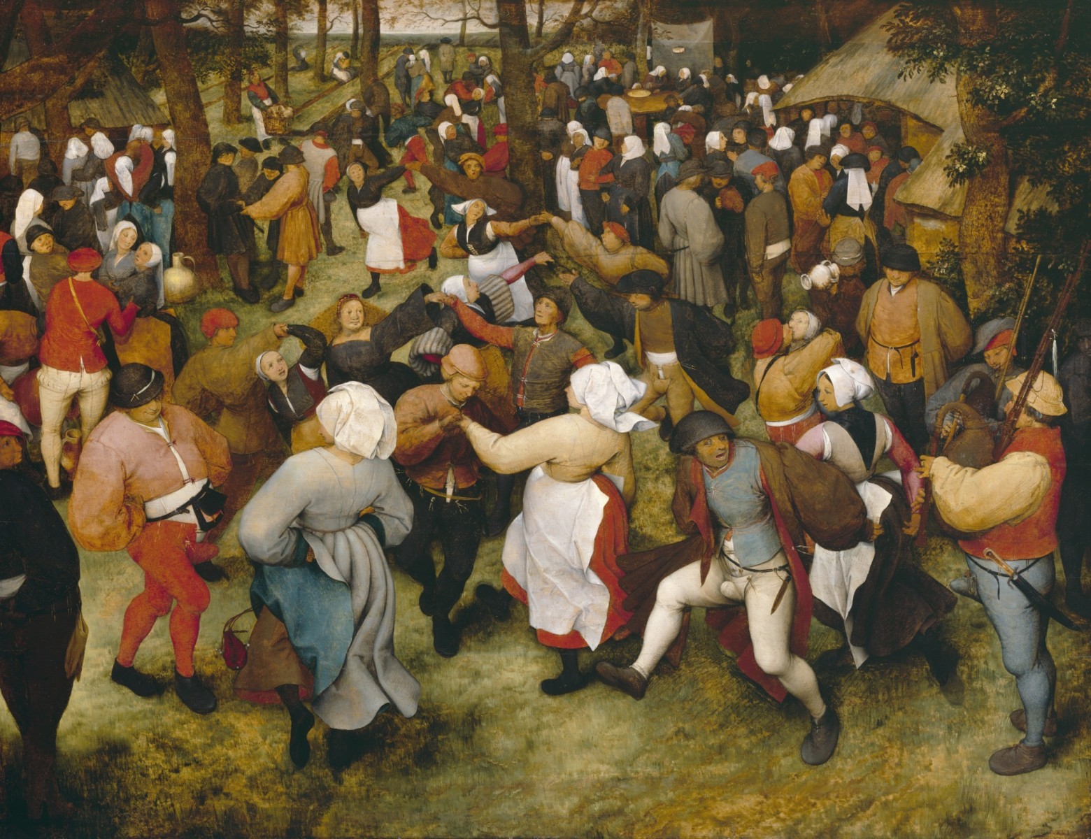 Pieter Bruegel de Oude, De Boerenbruiloftdans