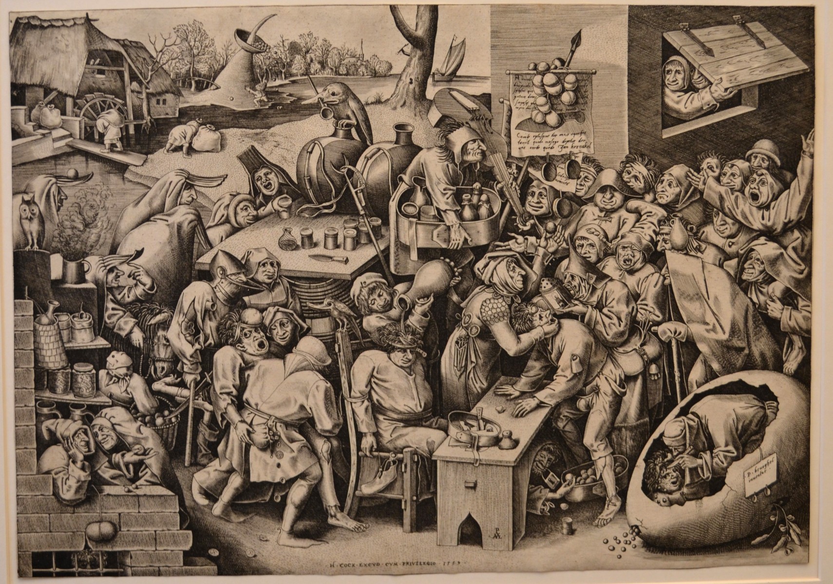 Pieter Bruegel de Oude, De heks van Mallegem (Keisnijding)